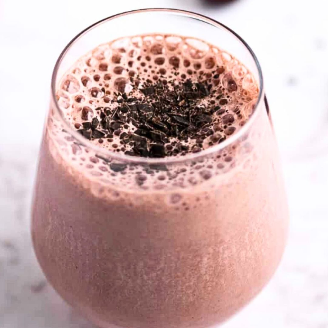 Cherry and Chocolate Almond Smoothie