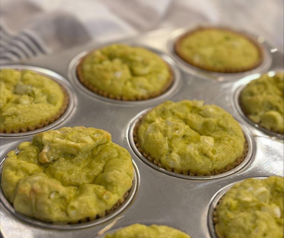 Pesto Egg Breakfast Bites