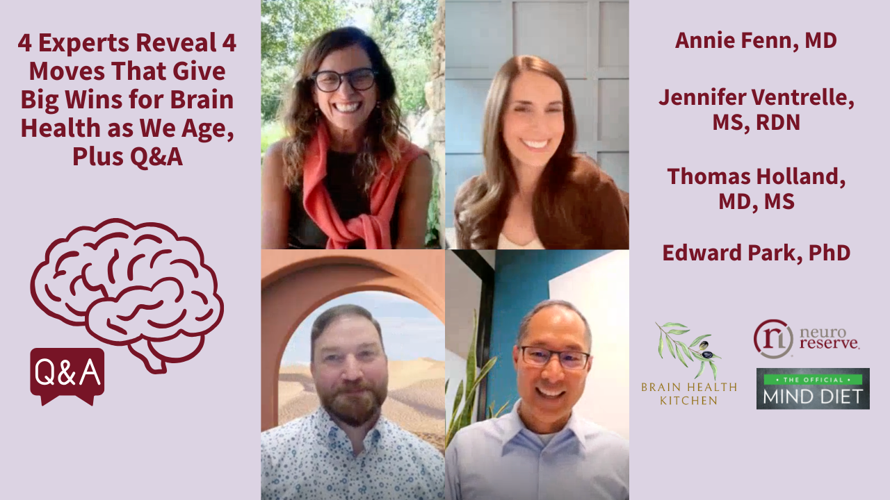 Watch: 4 Experts Reveal 4 Moves That Give Big Wins for Brain Health as We Age, Plus Q&A
