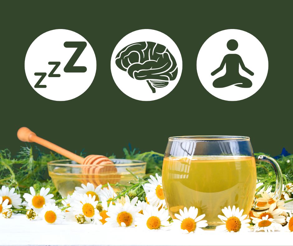 Sweet Relaxation: Chamomile and Honey’s Dual Benefits for Sleep and Brain