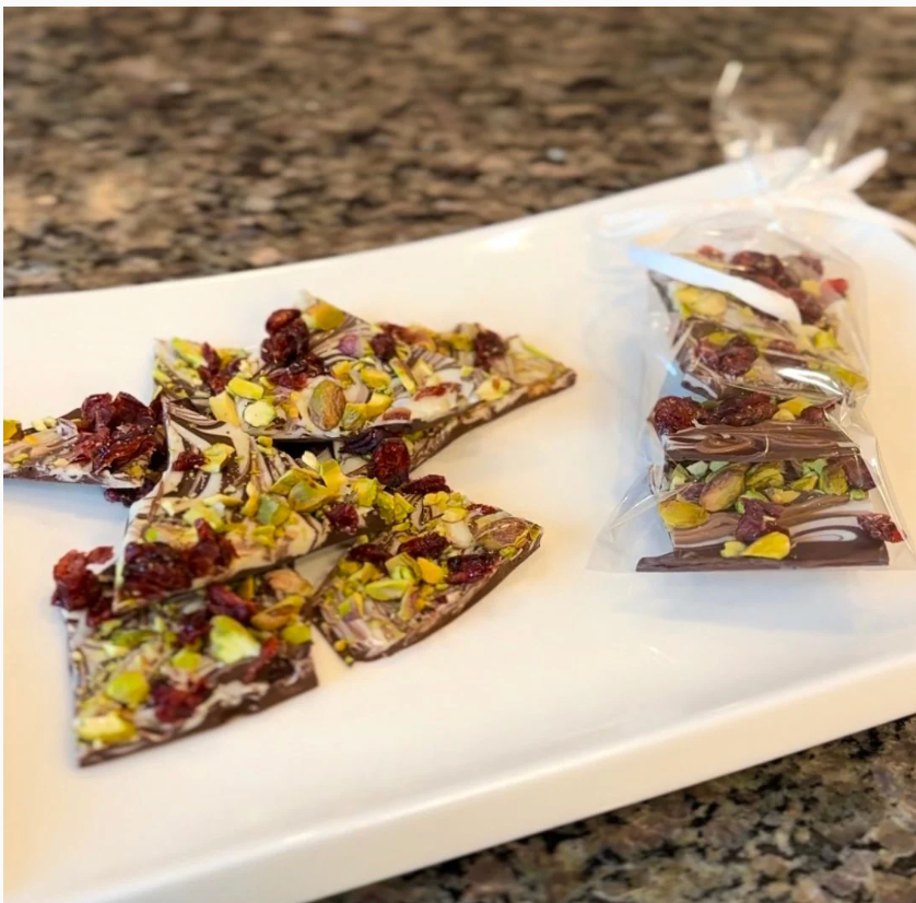 Chocolate Berry and Nut Bark