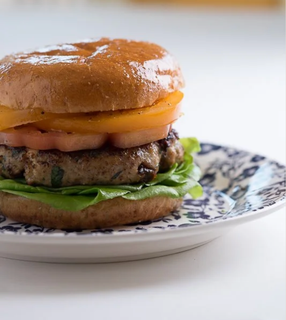 Mediterranean Turkey Burgers
