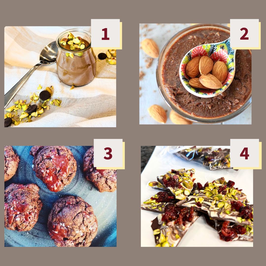 4 Delectable Dark Chocolate Desserts