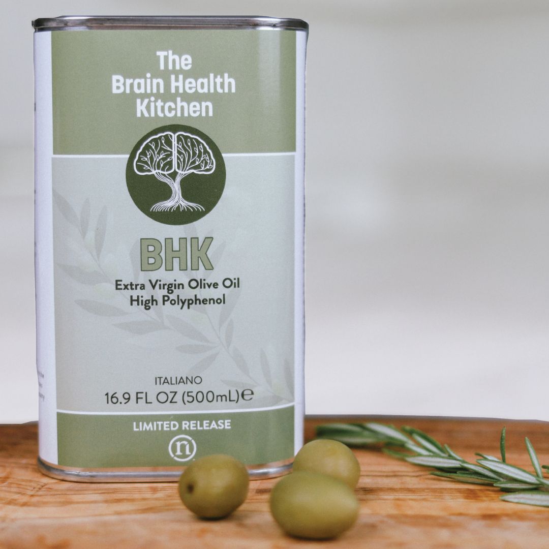 Brain Health Kitchen Extra Virgin Olive Oil, 2 Canisters (500 mL
