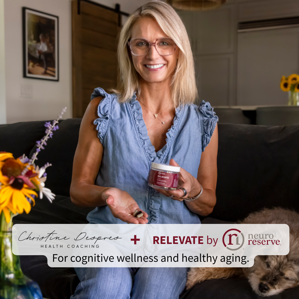 RELEVATE Brain Health Supplement with Christine Despres, The Wellness Navigator