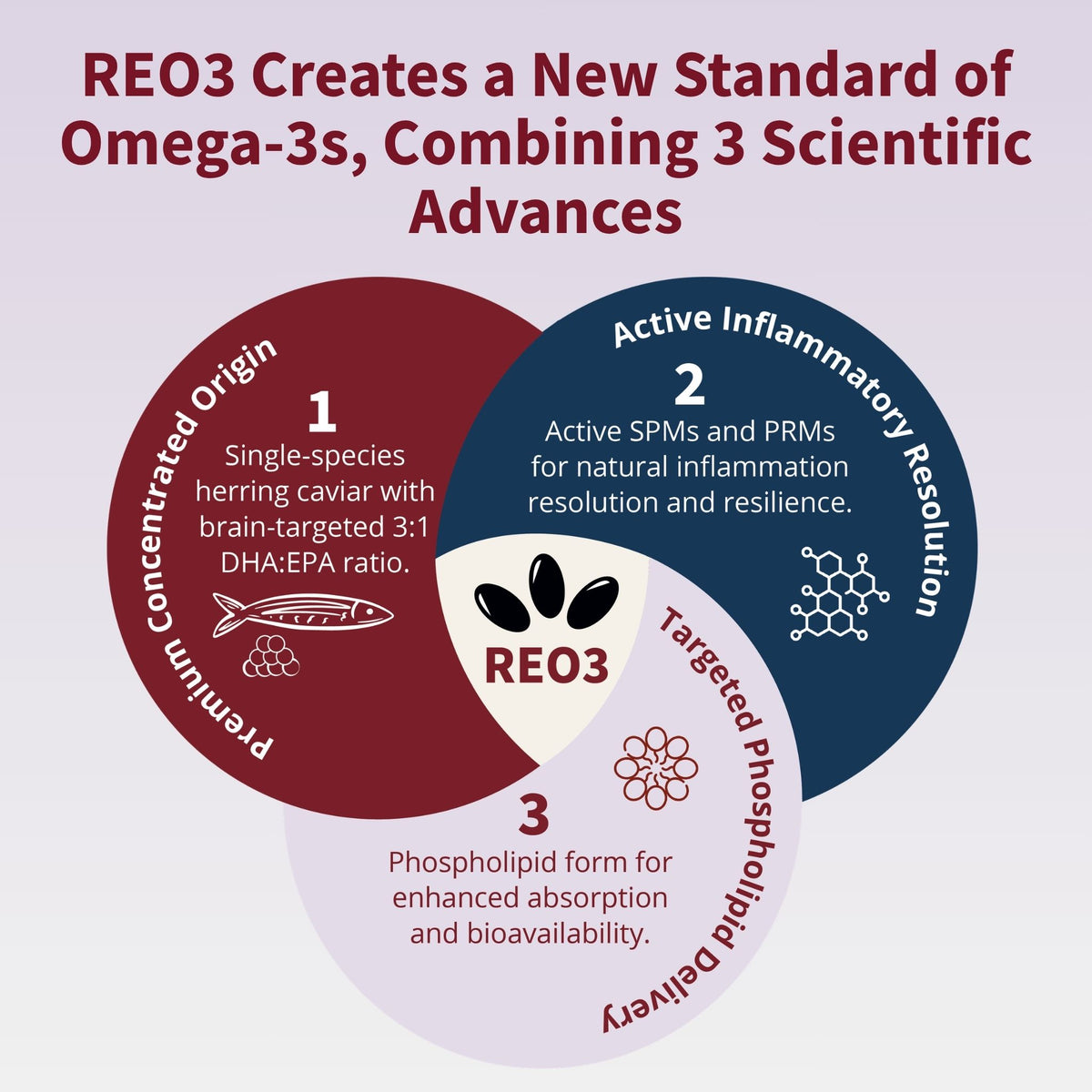 REO3 High Potency Omega-3 with SPM